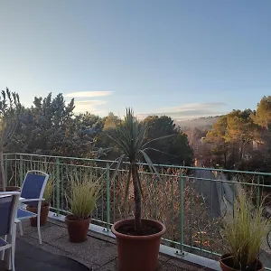 La Terrasse De L'imbut - Climatisation&piscine , Gréoux-les-Bains France