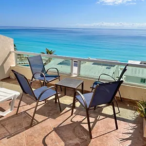 Apartment Penthouse Spectacular Ocean View Terrace Brisas Zone, Cancun