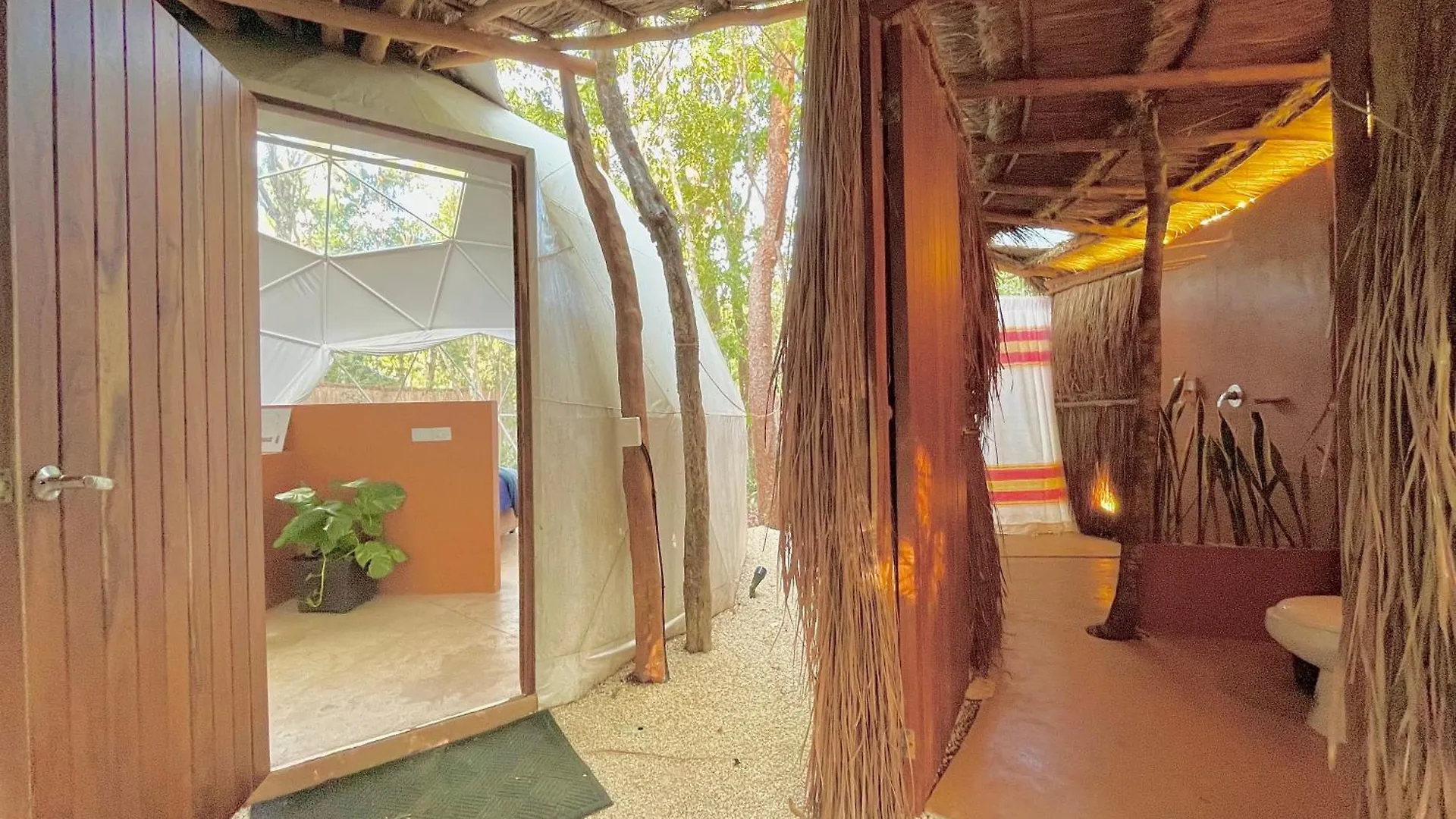 Ku Kuk Glamping Apartment Chemuyil Mexico